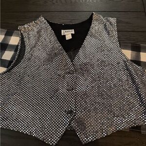 Vintage Banjo silver sequined XL vest
39/80